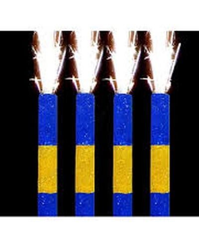 VELA BENGALA CON GIBRE TRICOLOR BOCA