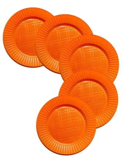 PLATO CHICO NARANJA P17 x50 BAND.PLAST