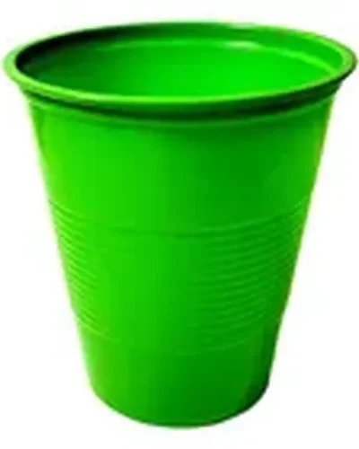 VASO 180cc VERDE MANZANA x100 BELLA CUP
