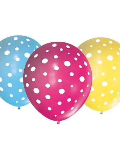 PIÑATA GLOBO SUPER 24" IMPRESA LUNARES MULTICOLOR FUNNY