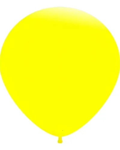 PIÑATA GLOBO GIGANTE 36" LISA AMARILLO FUNNY