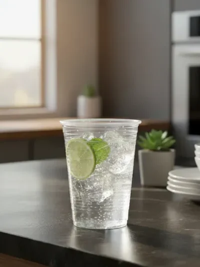 VASO BELLA CUP 330cc TRASLUCIDO x100