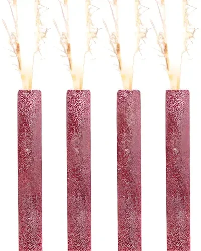 VELA BENGALA CON GIBRE ROSA GOLD