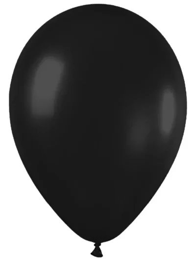 PIÑATA GLOBO SUPER 24" LISA NEGRA FUNNY