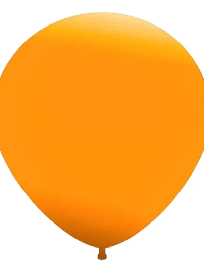 PIÑATA GLOBO SUPER 24" LISA FLUO NARANJA FUNNY
