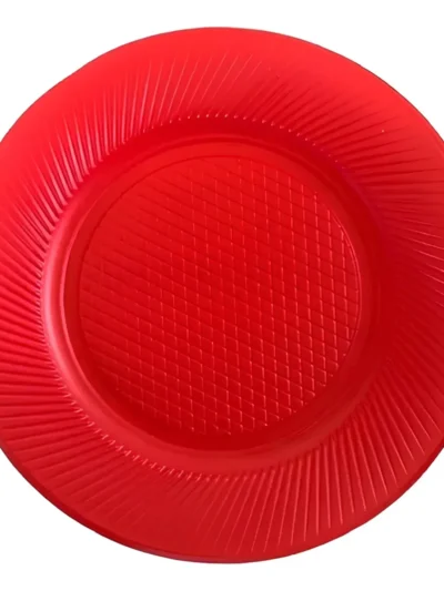 PLATO GRANDE ROJO P22 x25u. E.A