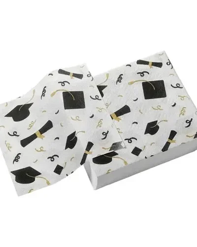 SERVILLETA TISSUE EGRESADOS NAPTRES 32x32 x20u.