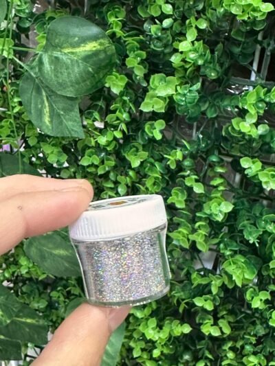 GLITTER COMESTIBLE KING DUST PLATEADO 4gr