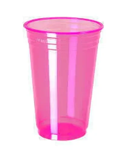 VASO NEON ROSA BELLA CUP 360cc x50und.