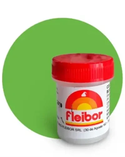 COLORANTE EN PASTA FLEIBOR VERDE (H) 15gr