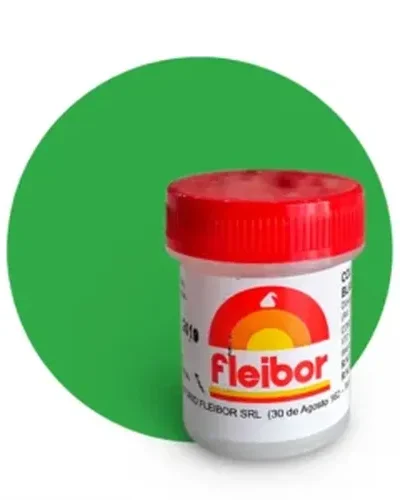 COLORANTE EN PASTA FLEIBOR VERDE (Y) 15gr