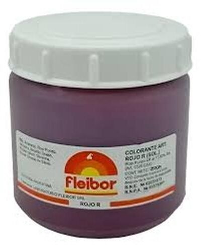 COLORANTE EN PASTA FLEIBOR ROJO (R) x250g