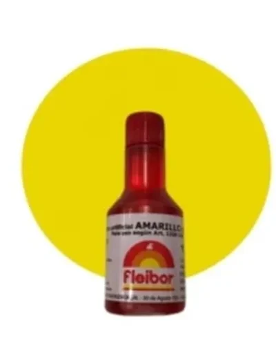 COLORANTE LIQUIDO FLEIBOR AMARILLO 30cc