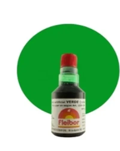 COLORANTE LIQUIDO FLEIBOR VERDE 30cc