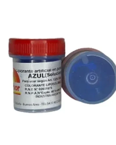 COLORANTE EN POLVO LIPOSOLUBLE FLEIBOR AZUL 4gr