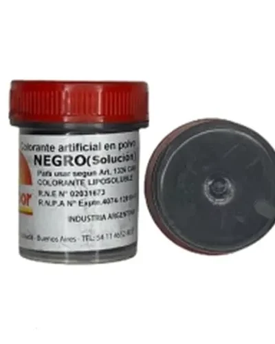 COLORANTE EN POLVO LIPOSOLUBLE FLEIBOR NEGRO 4gr