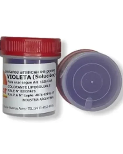 COLORANTE EN POLVO LIPOSOLUBLE FLEIBOR VIOLETA 4gr