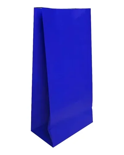 BOLSA CON FUELLE AZUL x10u.MURILLO