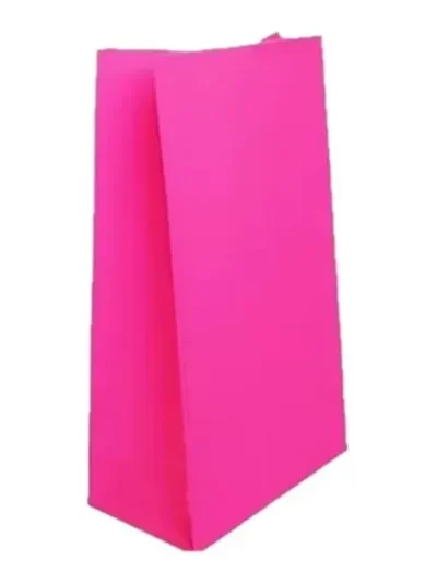BOLSA CON FUELLE FUCSIA x10u.MURILLO