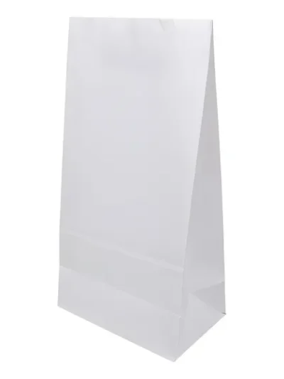 BOLSA CON FUELLE BLANCO x10u.MURILLO