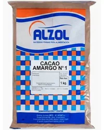CACAO AMARGO ALZOL ESPECIAL Nº1 x1 kg