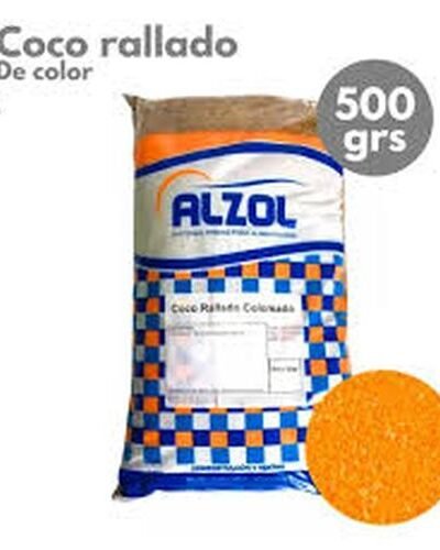 COCO RALLADO ALZOL NARANJA x 1/2 kg