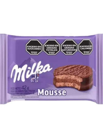 ALFAJOR MILKA MOUSSE x unid 42grs