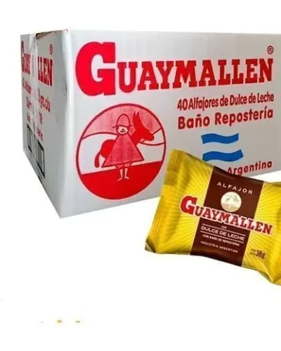 ALFAJOR GUAYMALLEN CHOCOLATE 40u x 38grs 110