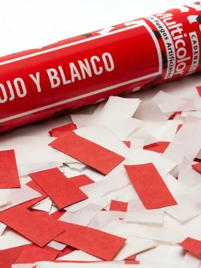 CAÑON CARIOCA ROJO Y BLANCO CADENACI 40cm x1