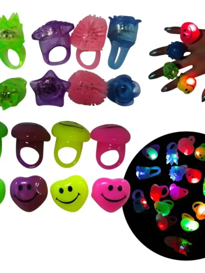 ANILLO MODELOS SURTIDOS PREMIUN CON LUZ 24pcs x1 FP0861-02