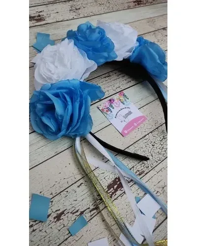 CORONA DE ROSAS ARGENTINA x12 DC762