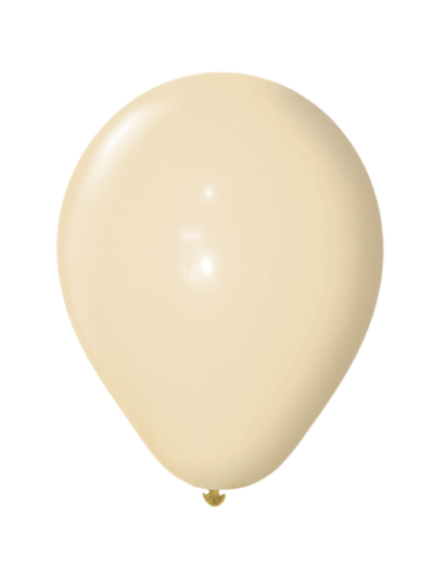 GLOBO GLOBOX LISO 12" LATTE CREAM x50 74021