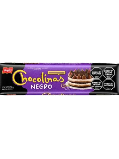 GALLETITAS CHOCOLINAS SABOR NEGRO INTENSO x258grs 1014299