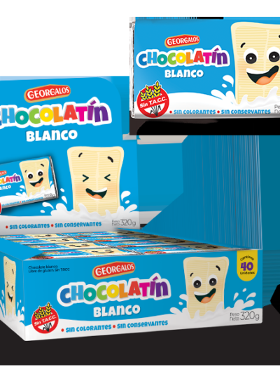 CHOCOLATIN GEORGALOS BLANCO x40uni. 513