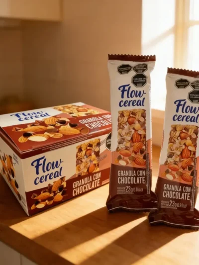 BARRITA DE GRANOLA CON CHOCOLATE GEORGALOSx20uni 2000