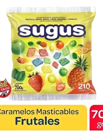 CARAMELO MASTICABLE SUGUS x700grs 0602