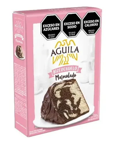 POLVO AGUILA PARA BIZCOCHUELO MARMOLADO x550grs 1013230