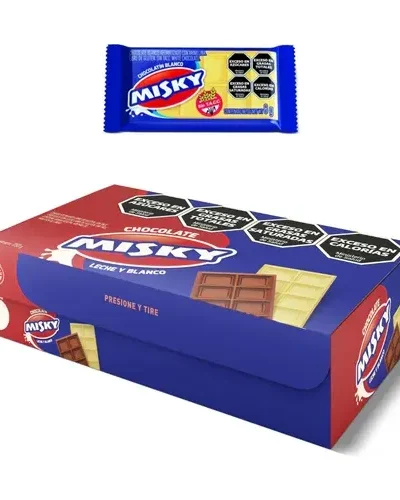 CHOCOLATIN MISKY BLANCO ARCOR x20un. 13094