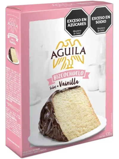 POLVO AGUILA PARA BIZCOCHUELO DE VAINILLA x530grs 13229