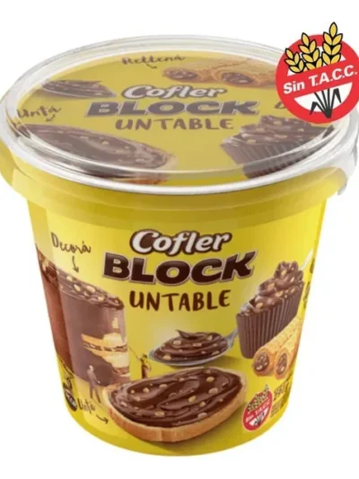 RELLENO UNTABLE COFLER BLOCK SIN TACC x290grs 1013334