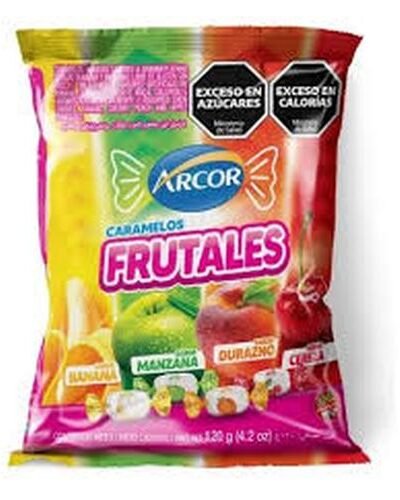 CARAMELO MASTICABLE FRUTALES x120gr 3689