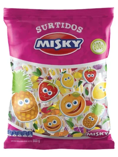 CARAMELO MASTICABLE MISKY x800grs 1781