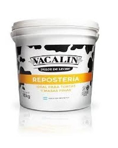 DULCE DE LECHE VACALIN REPOSTEROx10kg (PLASTICO)