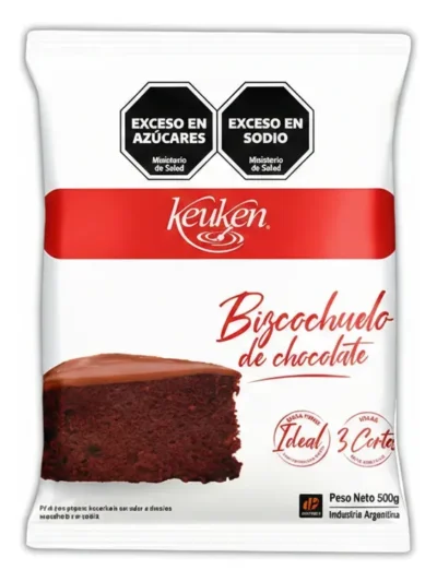 POLVO LODISER PARA BIZCOCHUELO DE CHOCOLATE x 500grs. PB01A