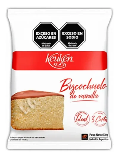 POLVO LODISER PARA BIZCOCHUELO DE VAINILLA x500grs. PB15A