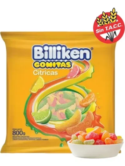 GOMITAS CITRICAS BILLIKEN x800grs. 226206