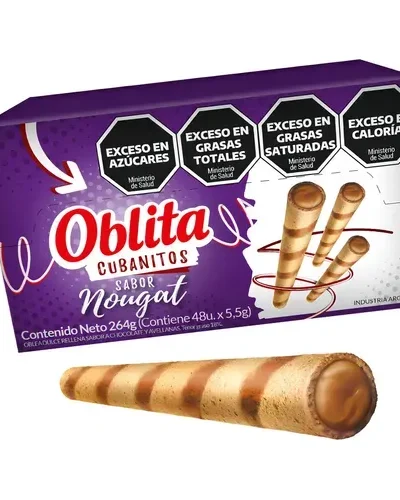 CUBANITO NOUGAT OBLITA x48 1635