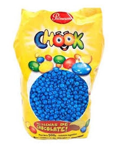 LENTEJA CHOCOLATE PALMESANO COLOR AZUL x500grs 4880/1