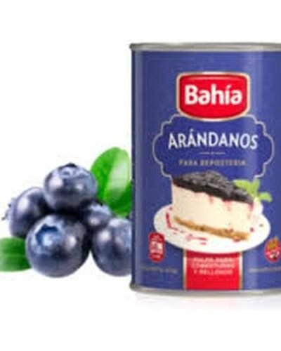 ARANDANOS PARA COBERTURAS Y RELLENOS EN LATA BAHIA x453gr.