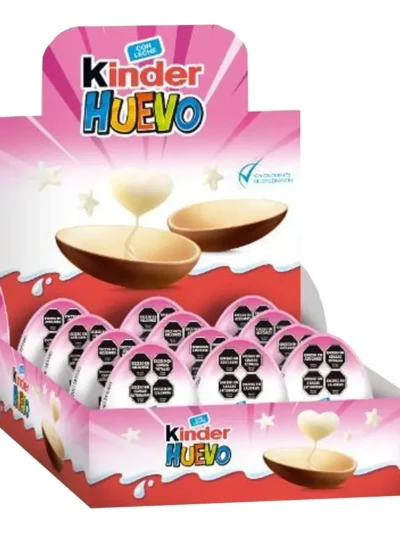 HUEVO KINDER SORPRESA NENA 12x20grs